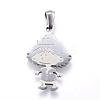 Tarnish Resistant 304 Stainless Steel Pendants STAS-G124-13P-1