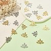 30Pcs 2 Colors 201 Stainless Steel Pendants RESI-SZ0003-21-3