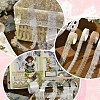 1Bag Lace Patterns PET Floral Decorative Tape Set AJEW-SP0002-74A-6