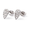 Non-Tarnish 304 Stainless Steel Stud Earring Findings STAS-L216-47P-1