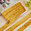 Polyester with PT Paillette Lace Trim Ribbon OCOR-WH20073-01B-3