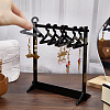 1 Set Coat Hanger Shaped Acrylic Earring Display Stands EDIS-CP0001-15D-3