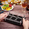 Glitter 6-Hole Acrylic Shot Glasses Holders AJEW-WH0368-10A-3