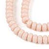 Opaque Spray Painted Glass Beads GLAA-ZX008-4mm-18H-3