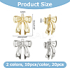 20Pcs 2 Colors Alloy Pendants FIND-HS0001-67-2