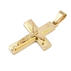 Jesus Theme 304 Stainless Steel Pendants STAS-D387-01C-G-2