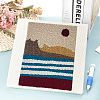 DIY Punch Needle Frame Covered with Cloth DIY-NB0005-06A-5