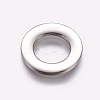 Non-Tarnish 304 Stainless Steel Linking Rings X-STAS-P234-52P-2