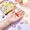 50Pcs Acrylic Beads OACR-CJ0002-12-4