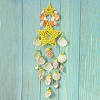 Cotton Cord Wrapped Wood Wind Chimes PW-WG95105-02-1