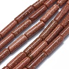 Synthetic Goldstone Beads Strands G-F631-D09-1
