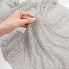 Aluminum Rhinestone Mesh Wrap Roll FIND-WH0421-14-2