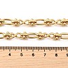 304 Stainless Steel Oval Infinity Link Chain Necklaces for Women Men NJEW-K249-20C-G-5