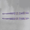 Cotton Crochet Macrame Hanging Planters AJEW-WH20042-17C-1