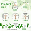Cross Wooden Photo Holder Table Decoration DIY Making Kit DIY-GA0006-70-2