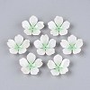 Flower Acrylic Bead Caps SACR-T017-51D-1
