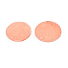 Spray Painted Natural Capiz Shell Disc Links Connector Charms SSHEL-T017-32G-2