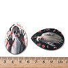 Halloween Printed Acrylic Pendants OACR-G053-01-3