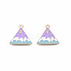 Alloy Enamel Pendants ENAM-S121-170C-RS-2