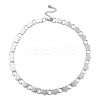 Non-Tarnish 304 Stainless Steel Link Chain Necklaces  NJEW-Q340-02B-P-1