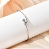 304 Stainless Steel Bangles for Women BJEW-C088-03P-3