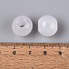 Natural White Agate European Beads G-Q602-09B-01-4