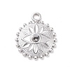 Tarnish Resistant 304 Stainless Steel Pendant Rhinestone Settings LS-STAS-G287-16P-1