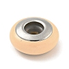 304 Stainless Steel Enamel European Beads STAS-U005-01B-P-2