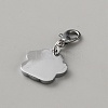 Zinc Alloy Enamel Glitter Powder Pendant Decoration HJEW-WH0001-14P-11-2