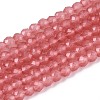Imitation Jade Glass Beads Strands GLAA-T028-3mm-11B-1
