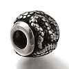 304 Stainless Steel European Beads STAS-D191-08A-AS-2