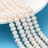 Natural Cultured Freshwater Pearl Beads Strands PEAR-I007-02N-01C-1