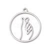 304 Stainless Steel Pendants STAS-Z131-01C-P-1