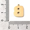 304 Stainless Steel Pendants STAS-K297-09B-G-3