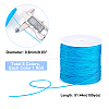6 Rolls 6 Colors Braided Nylon Thread NWIR-PH0002-07C-2