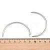 304 Stainless Steel Cuff Bangles Making STAS-H240-68P-3
