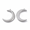 Non-Tarnish 304 Stainless Steel Pendants STAS-L249-001P-2
