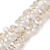 Pearl Luster Plated Electroplate Beads Strands EGLA-H104-07A-PL02-1