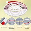 PVC Self-Adhesive Flexible Molding Trim DIY-WH20007-61A-5
