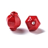Spray Painted Alloy Bead PALLOY-H134-46-2
