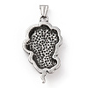 304 Stainless Steel Big Pendants STAS-A083-13AS-2
