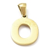 Ion Plating(IP) 316L Surgical Stainless Steel Pendants STAS-Q247-01G-15-2
