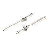Tibetan Style Alloy Big Pendants FIND-G078-32H-AS-2