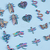 Animal Theme Alloy Pendant Sets FIND-HY0001-46-4