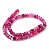 Natural Banded Agate Beads Strands G-F790-I01-01K-3