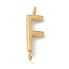 304 Stainless Steel Letter Connector Charms LS-STAS-M108-01G-06-1