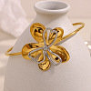 304 Stainless Steel Bangles for Women LS-BJEW-C121-01GP-3