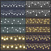 6Pcs 6 Colors PET Self-Adhesive Stickers DIY-SP0005-54-7