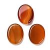 Natural Red Agate(Dyed & Heated) Cabochons G-C166-02E-2