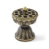 Alloy Incense Burner DJEW-D300-01A-AB-1